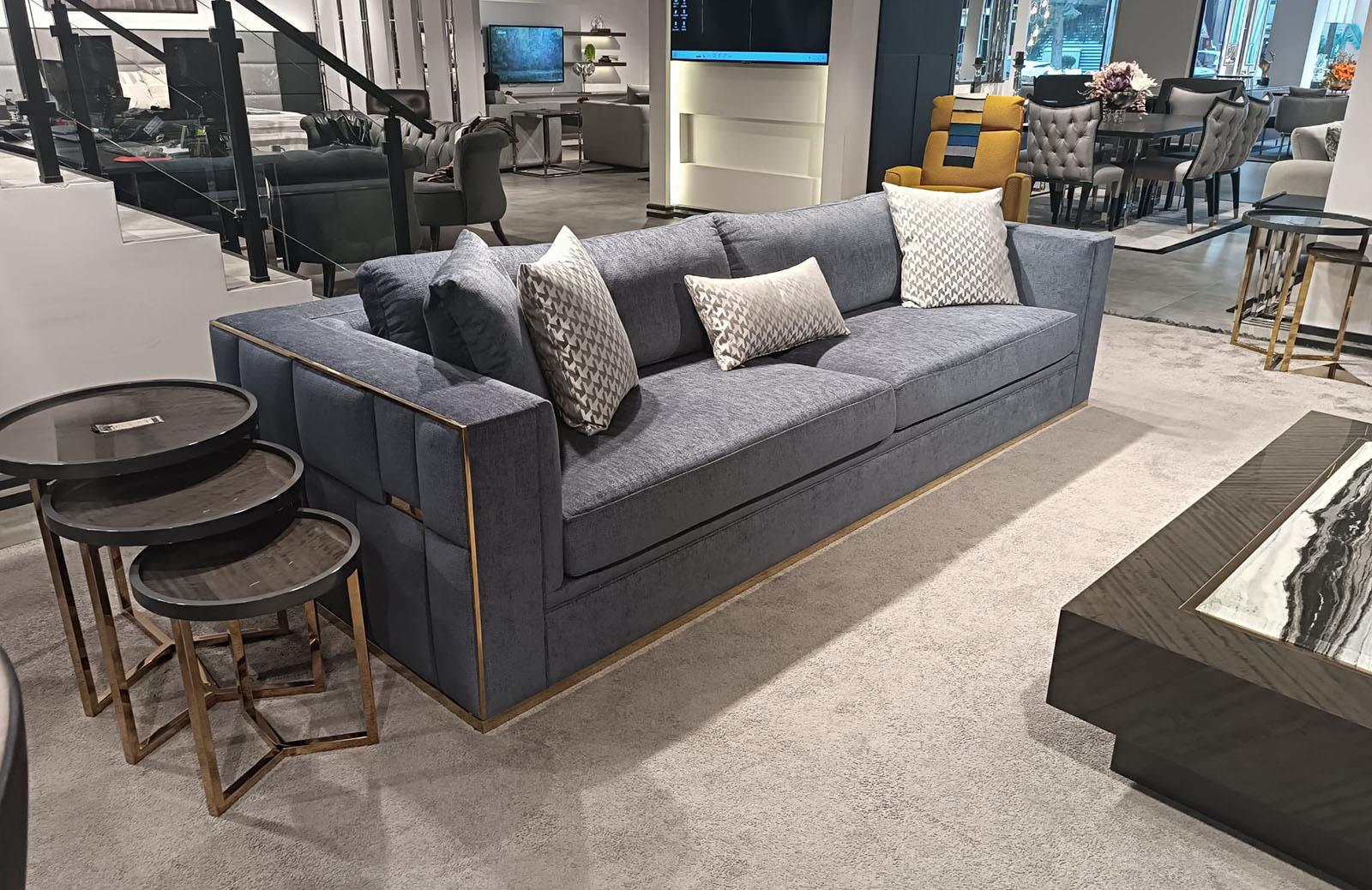 OUTLET - MD3 - Margaret Koltuk Takımı + Yemek Odası TK + Tv Unt + Orta + Yan + Zigon + C Sehpa Set