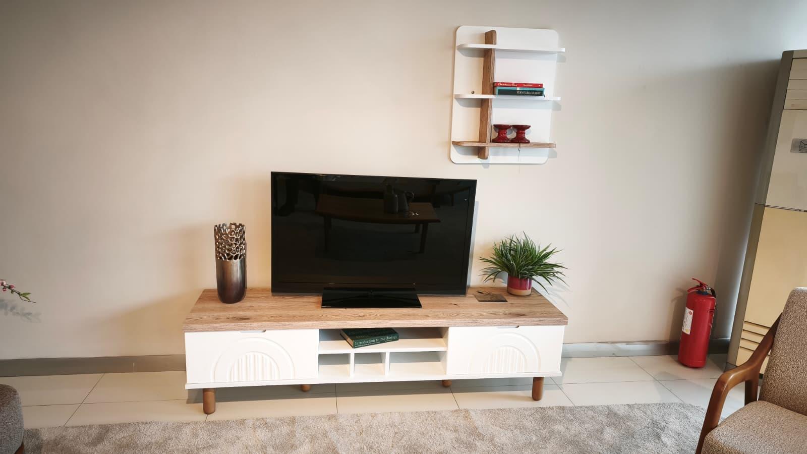 OUTLET- MLT- Lusia Yemek Odası Takımı + Tv Ünitesi + Orta Sehpa