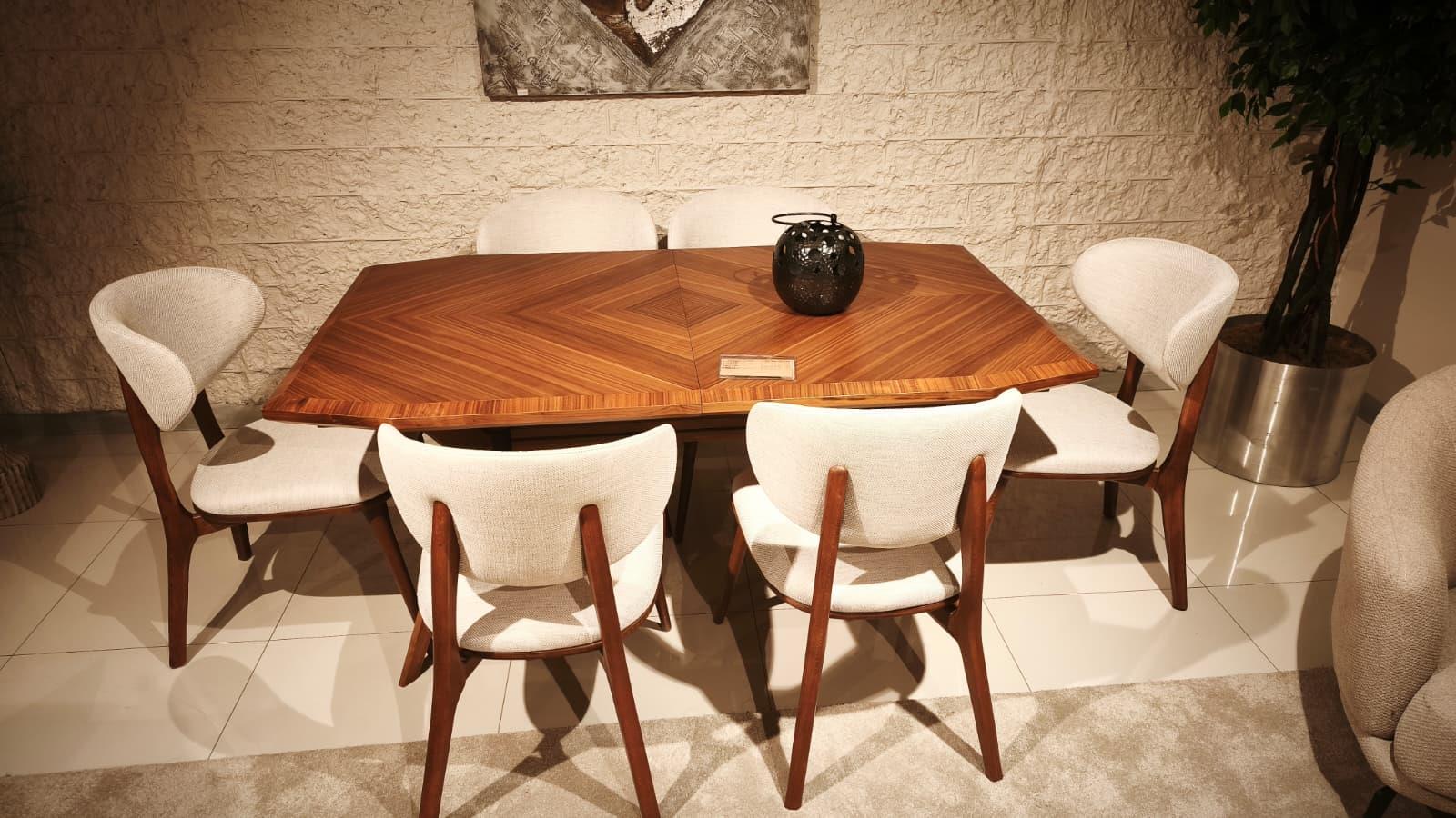 OUTLET-MLT- Zoya Yemek Odası Takımı +  Tv Ünitesi + Sehpa