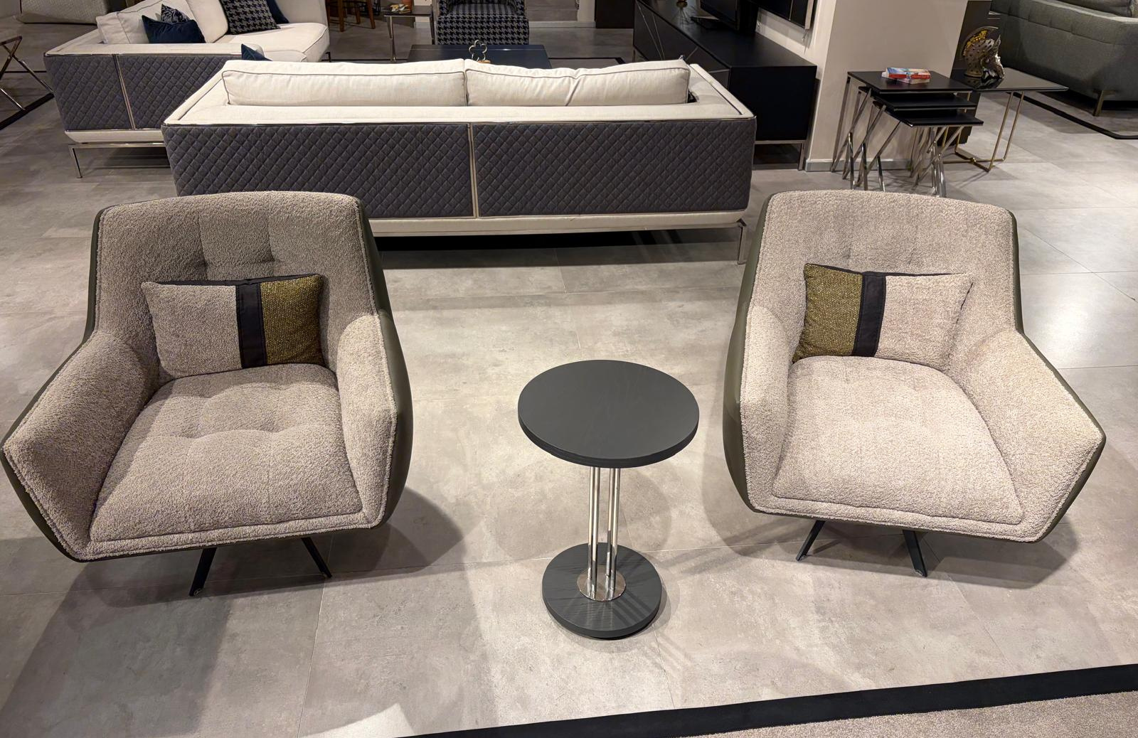 OUTLET-MSK2- Garcia Koltuk Takımı Çift Berjerli