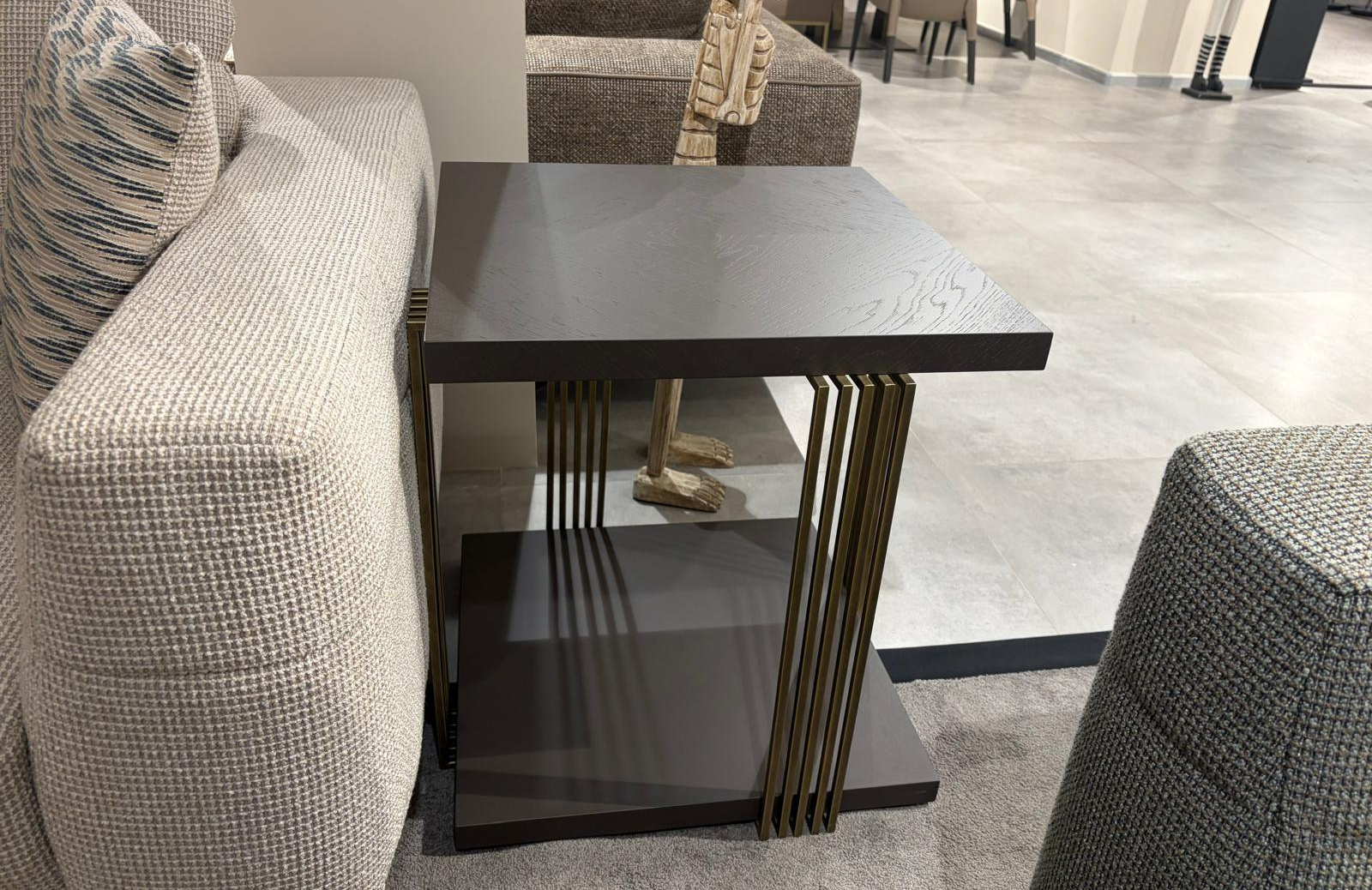 OUTLET-MSK2- New Escani Yemek Odası +TV Ünitesi+Orta+Zigon+Yan+C Sehpa Seti