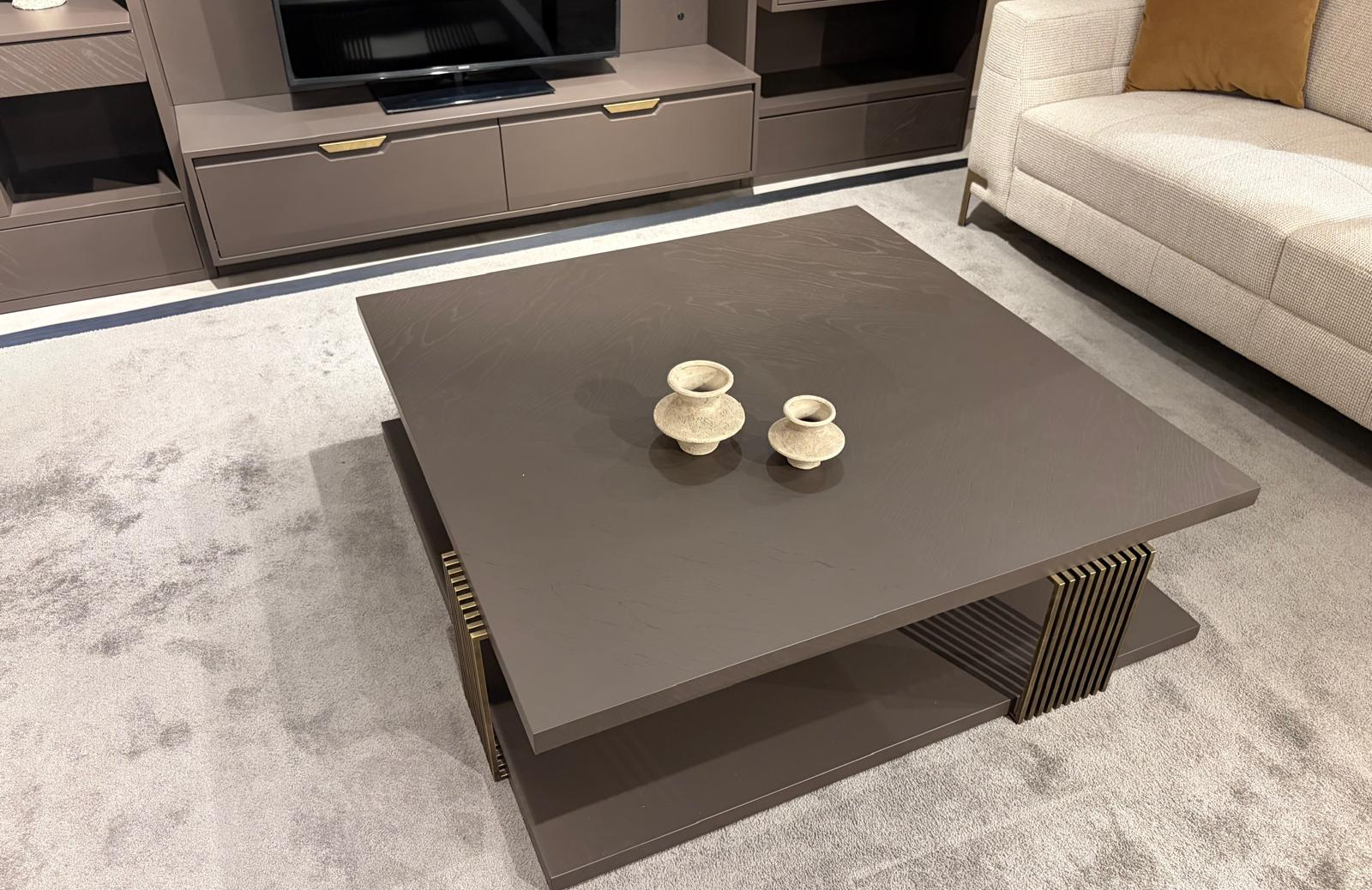 OUTLET-MSK2- New Escani Yemek Odası +TV Ünitesi+Orta+Zigon+Yan+C Sehpa Seti