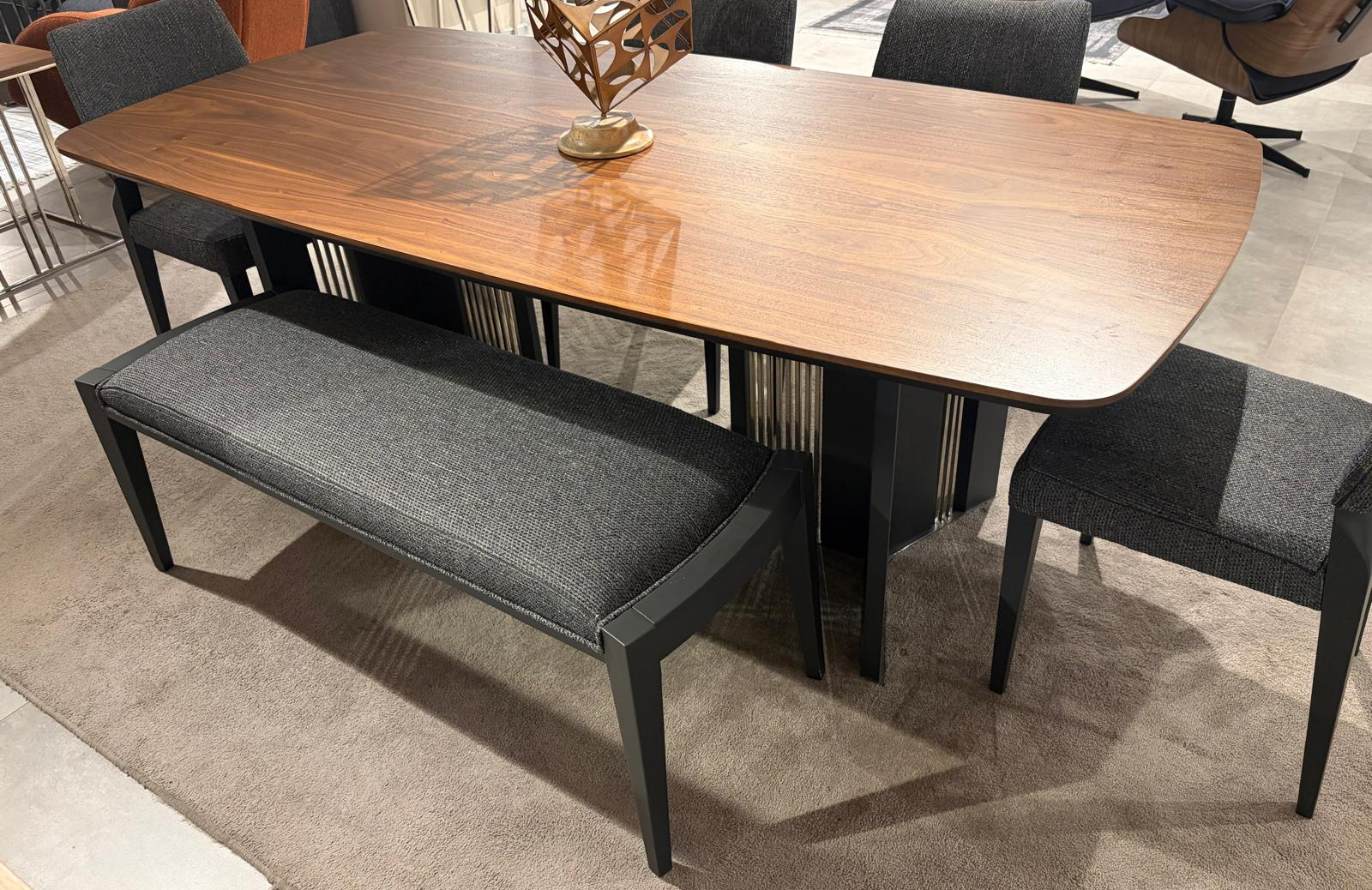 OUTLET-MSK2- Woods Yemek Odası + Tv Ünitesi + Orta Sehpa + C Sehpa + Yan Sehpa