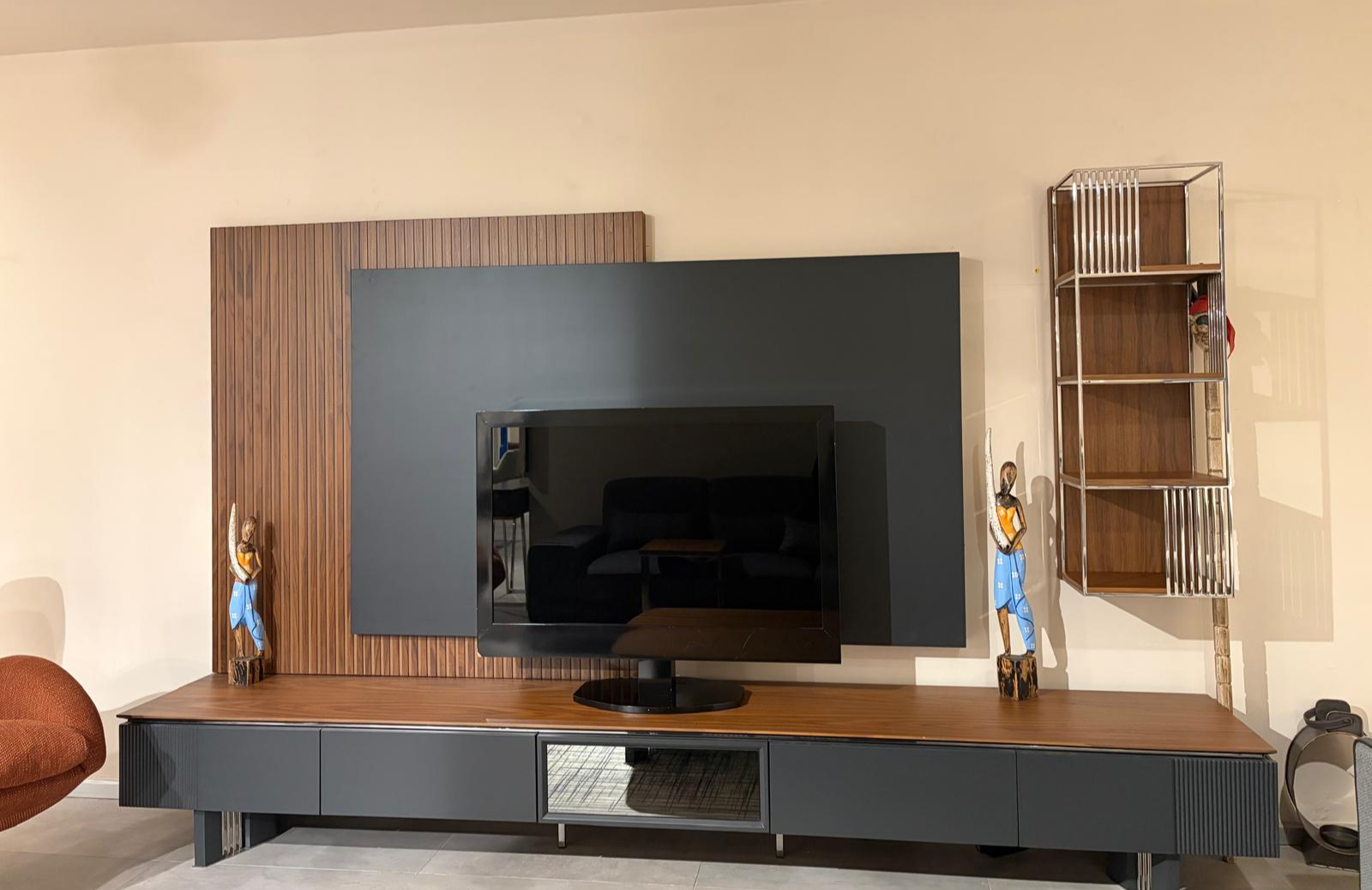 OUTLET-MSK2- Woods Yemek Odası + Tv Ünitesi + Orta Sehpa + C Sehpa + Yan Sehpa