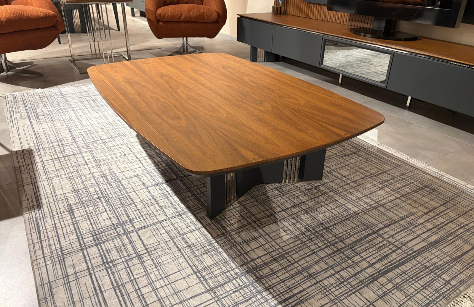 OUTLET-MSK2- Woods Yemek Odası + Tv Ünitesi + Orta Sehpa + C Sehpa + Yan Sehpa