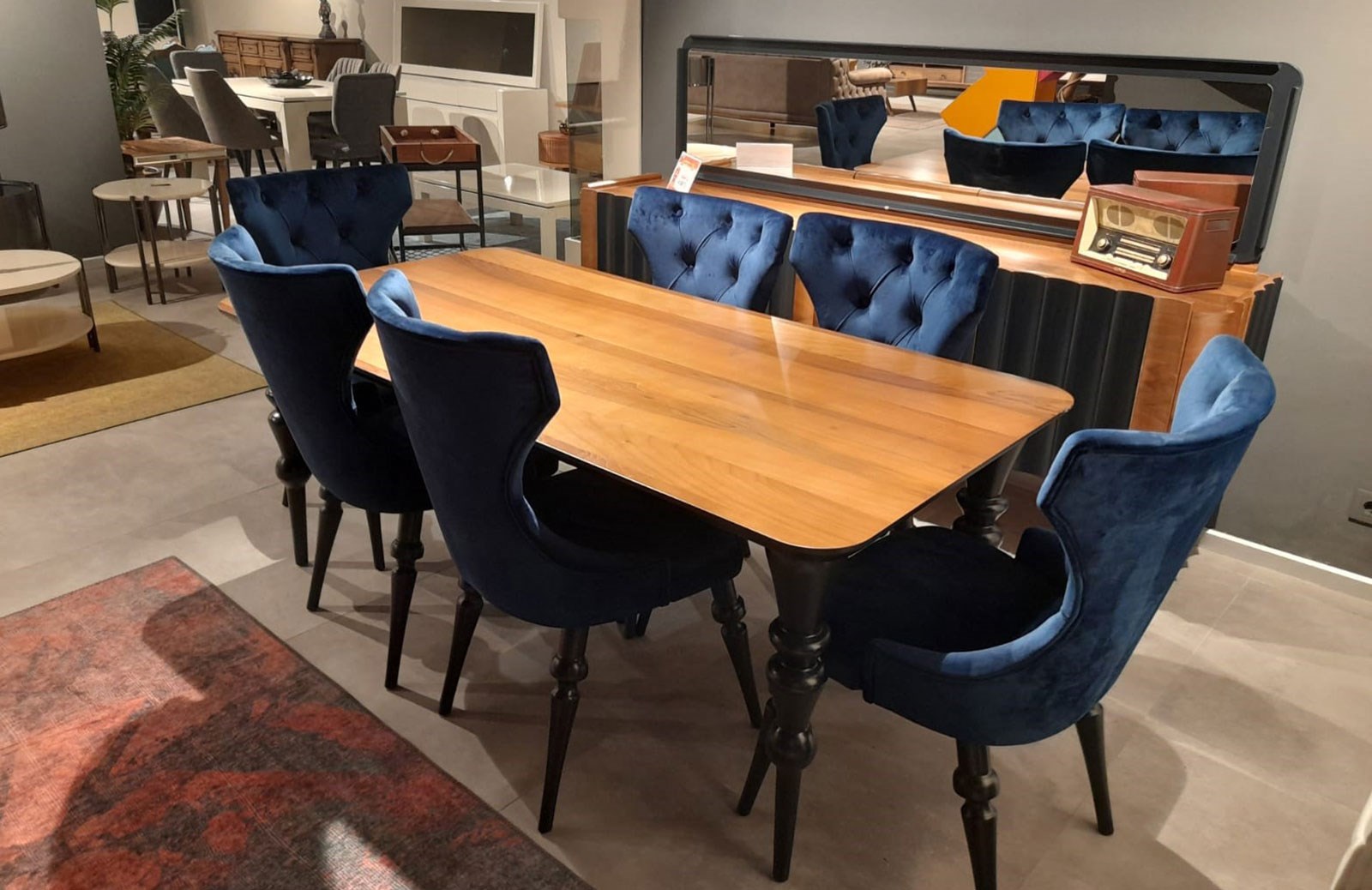 OUTLET - Nikolas Yemek Odası Takımı + Tv Ünitesi