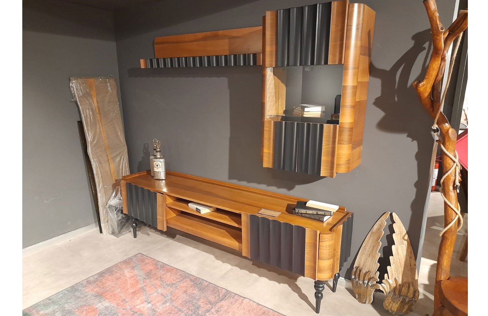 OUTLET - Nikolas Yemek Odası Takımı + Tv Ünitesi