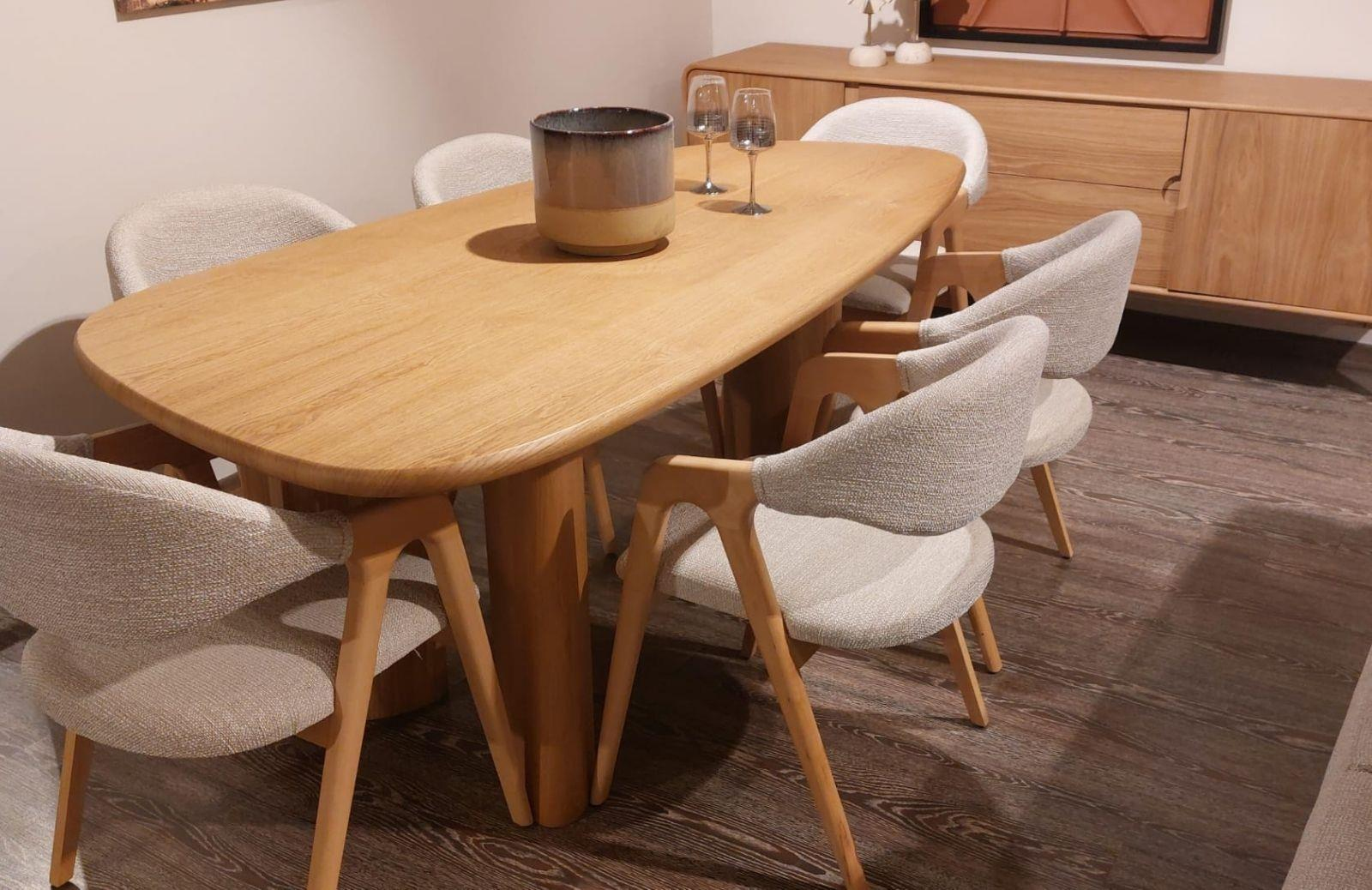 OUTLET - PENDİK - Oliveria Yemek Odası Takımı 01-M + TV Ünitesi + Orta Sehpa