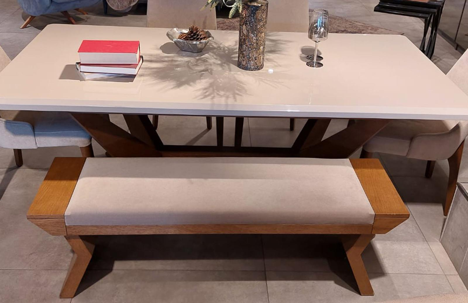 OUTLET- PNDK - Newday Yemek Odası Takımı + Tv Ünitesi + Orta Sehpa + Yan Sehpa + Vitrin