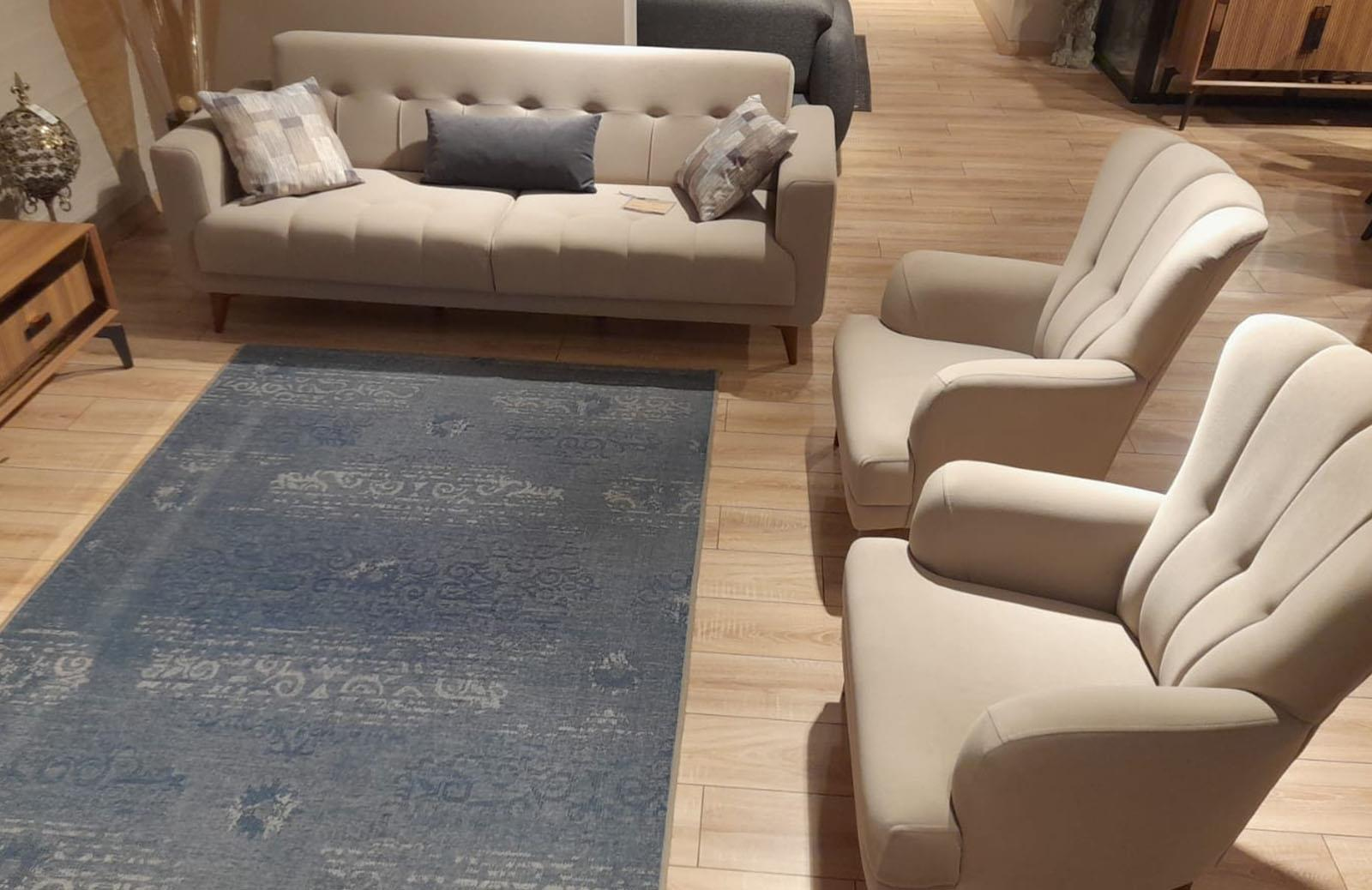 OUTLET-SLT-Beto Koltuk Takımı 3+3+1+1