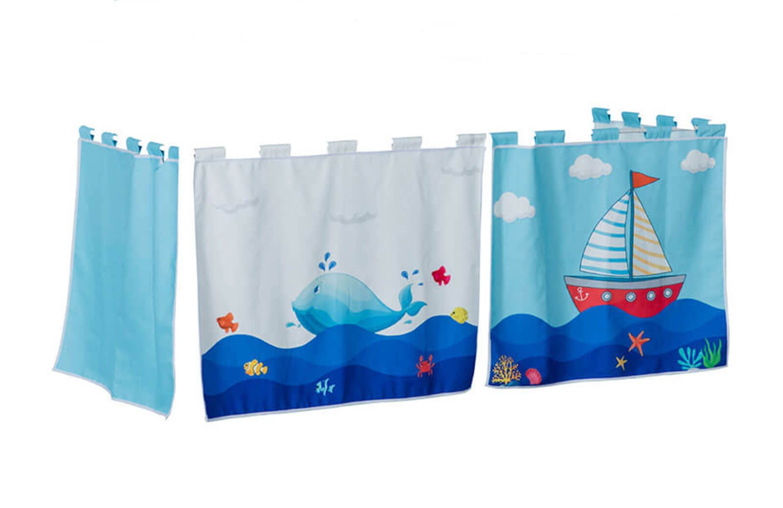 Oyun Evi Perdesi Mavi