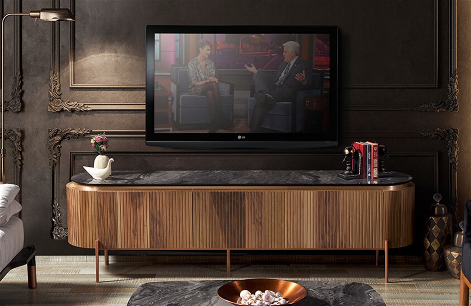 Perla  Tv Ünitesi Ceviz