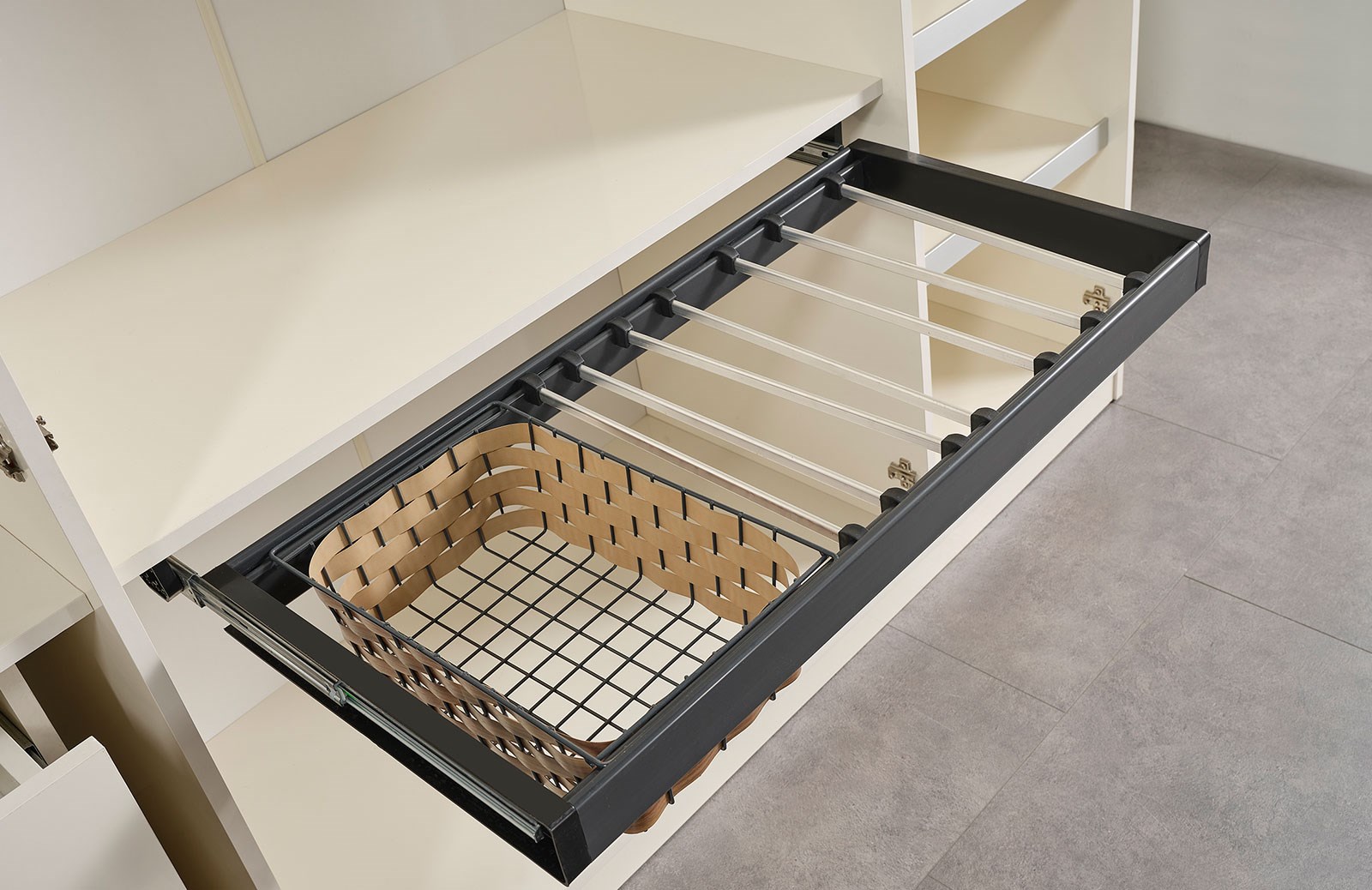 Perla Luxury Plus 5 Kapaklı Dolap