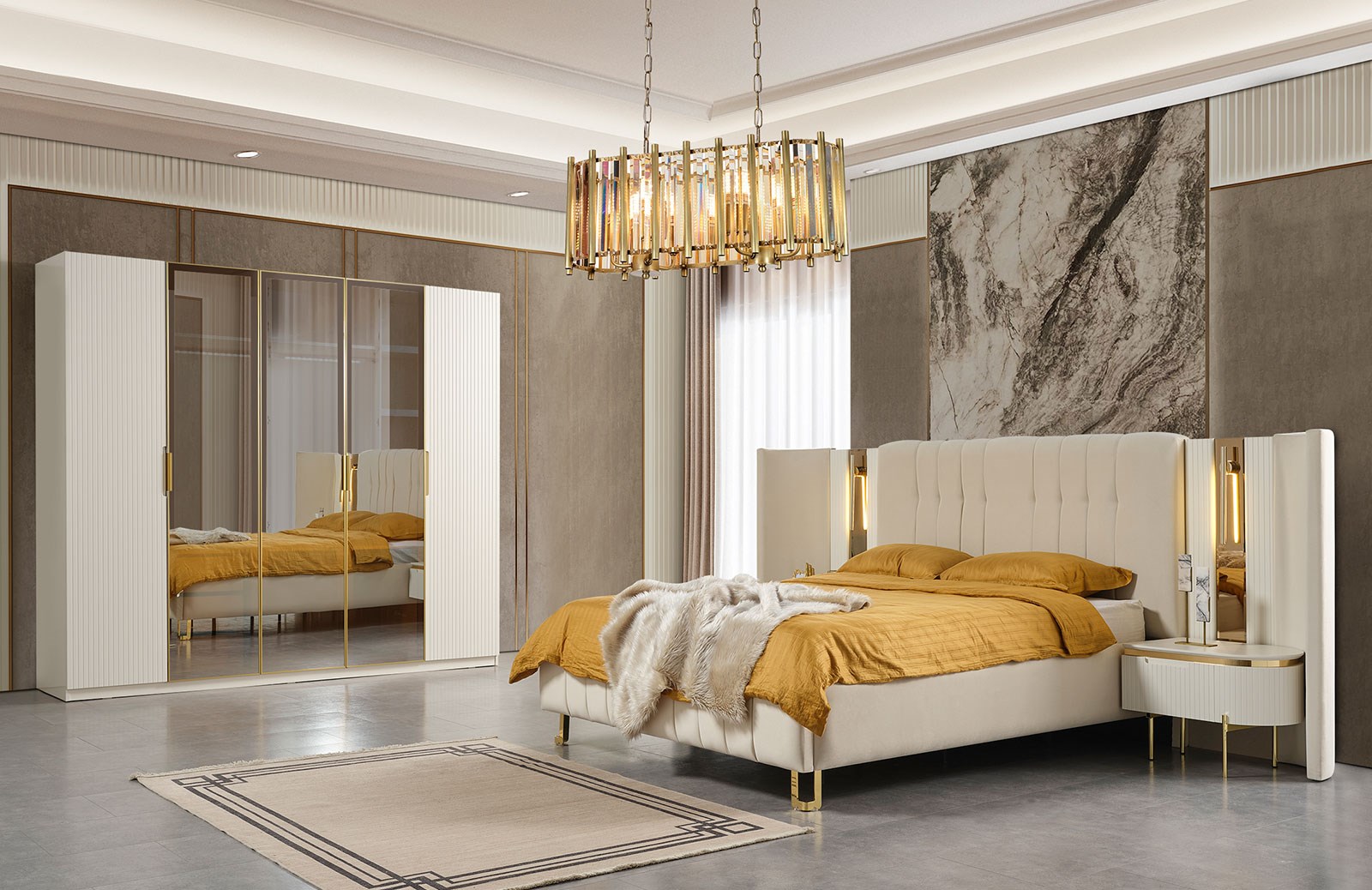 Perla Luxury Plus Yatak Odası Takımı