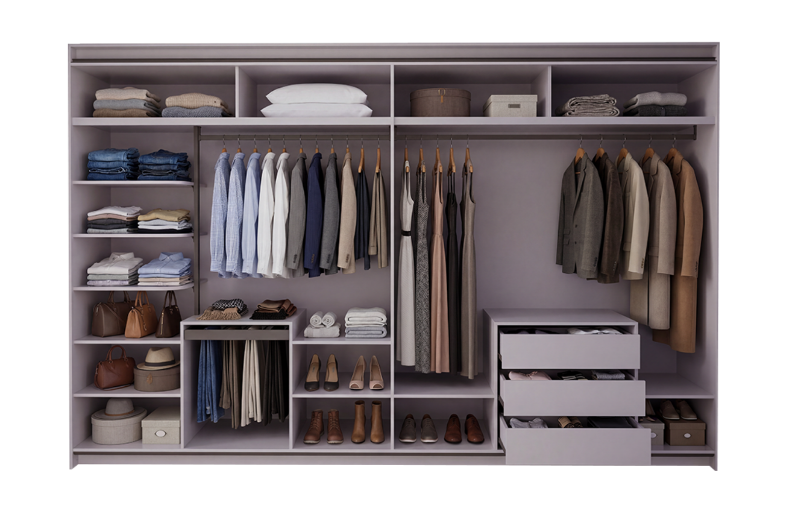 Ramona Akordeon Kapak Dolap 300 cm