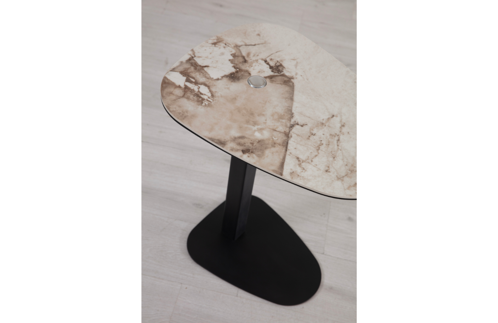 Rovelle Seramik Mekanizmalı Oval C Sehpa Dolce Vita