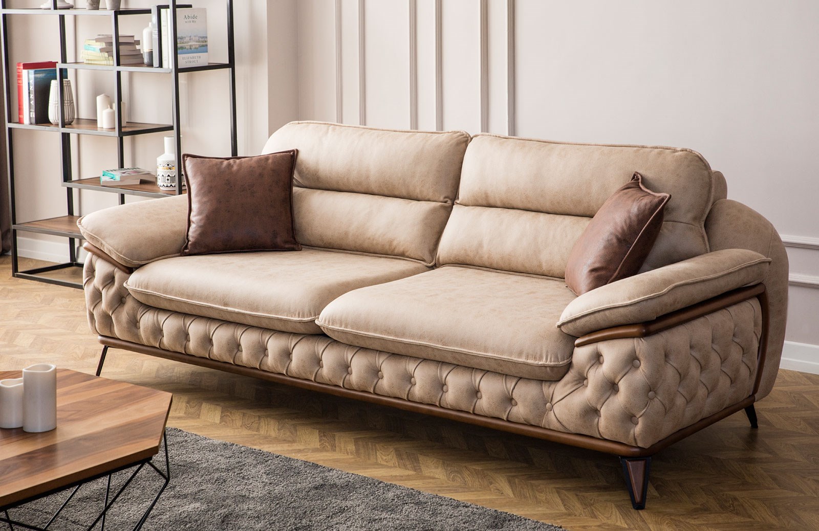 Samuel Üçlü Koltuk