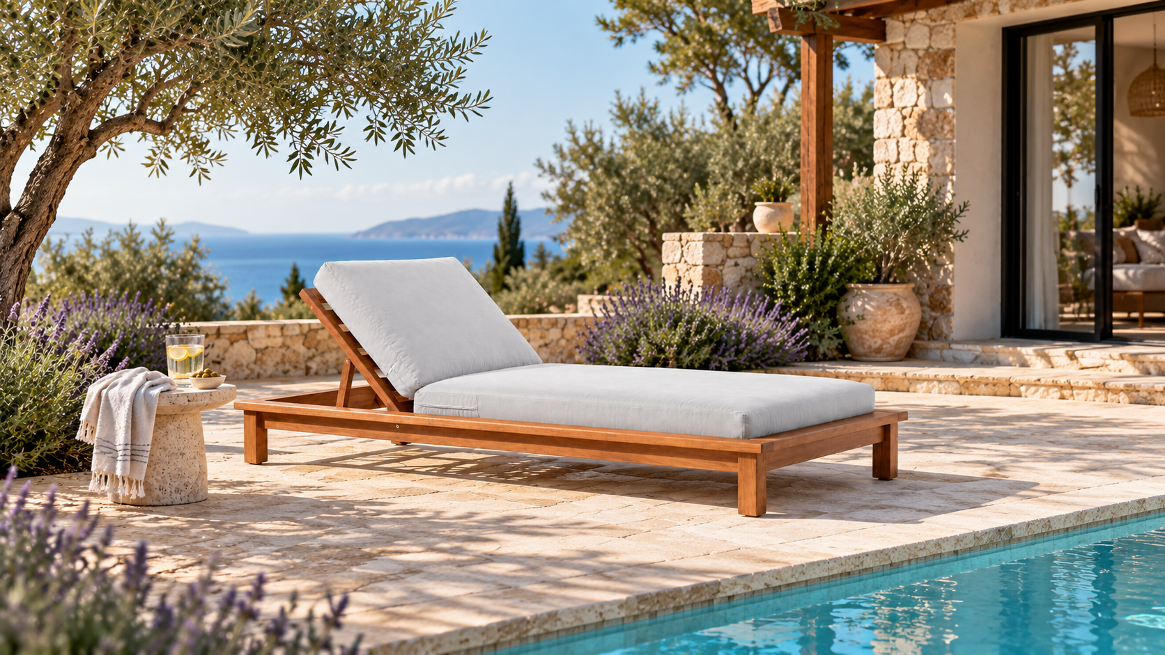 Şezlong Minderli 80 cm ER-1075