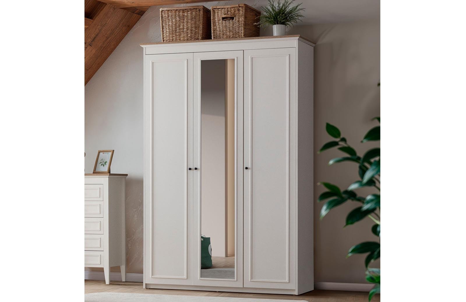 Tanvi Ayışığı 3 Kapaklı Dolap