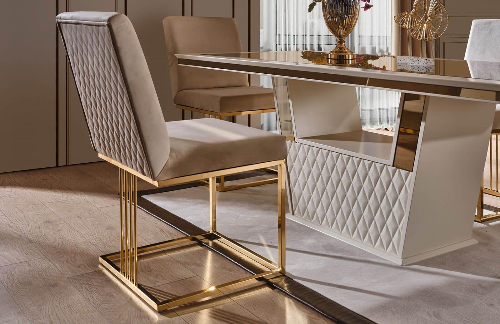 Trond Luxury Yemek Odası Takımı