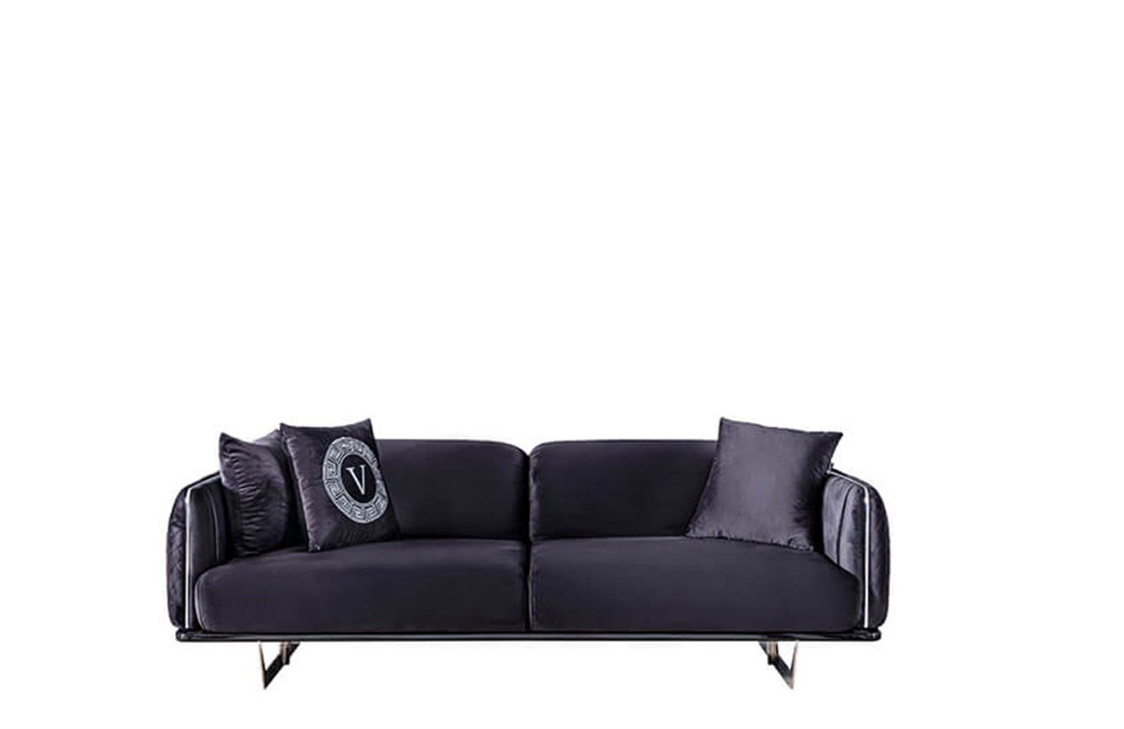 Velvet Üçlü Koltuk Yataklı