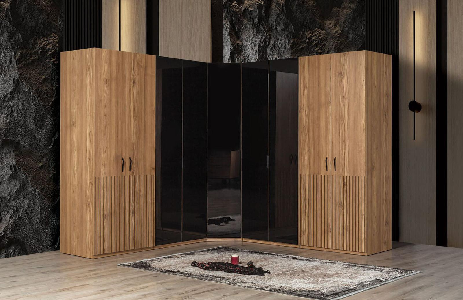 Vote Köşe Dolap Takımı