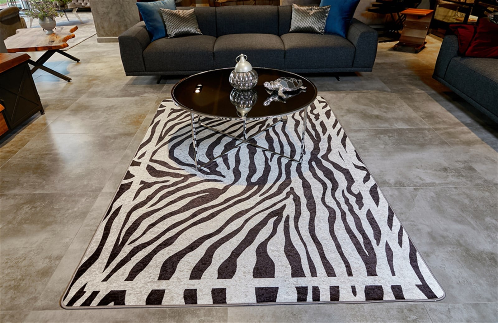 Zebra Desen Halı 190x300