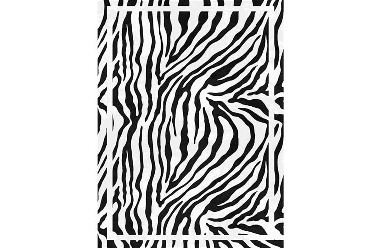 Zebra Desen Halı 190x300