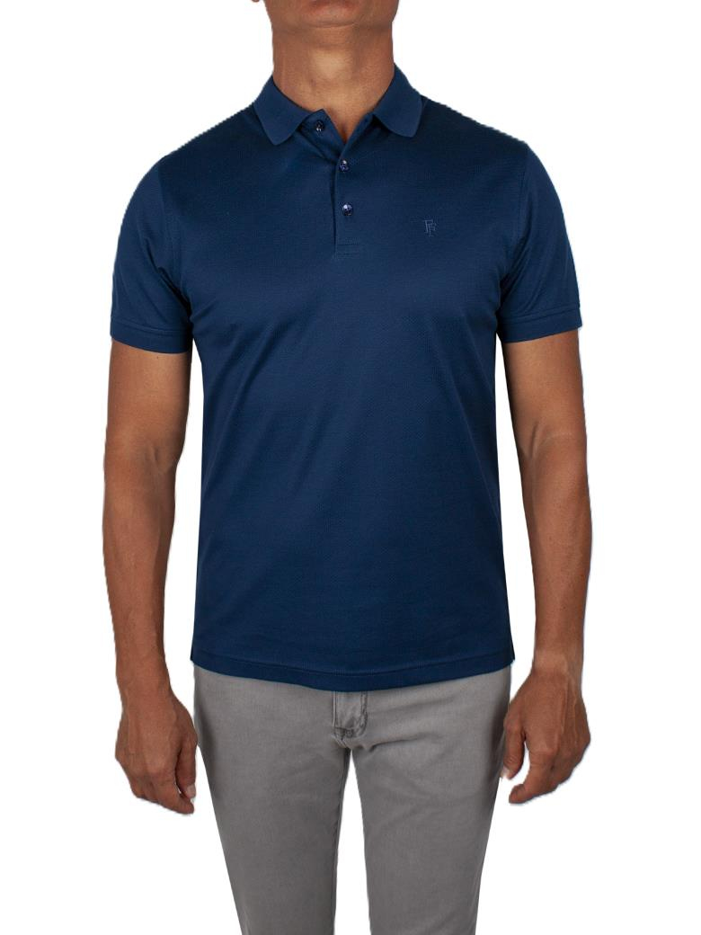 Regular Fit Merserize %100 Pamuk Açık Lacivert Polo Yaka Tişört