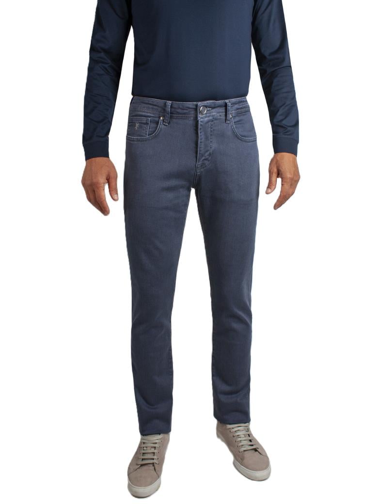 Regular Fit Normal Kesim Likralı Antrasit Denim Kot Pantolon