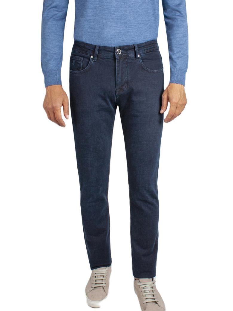 Regular Fit Normal Kesim Likralı Siyah Denim Kot Pantolon