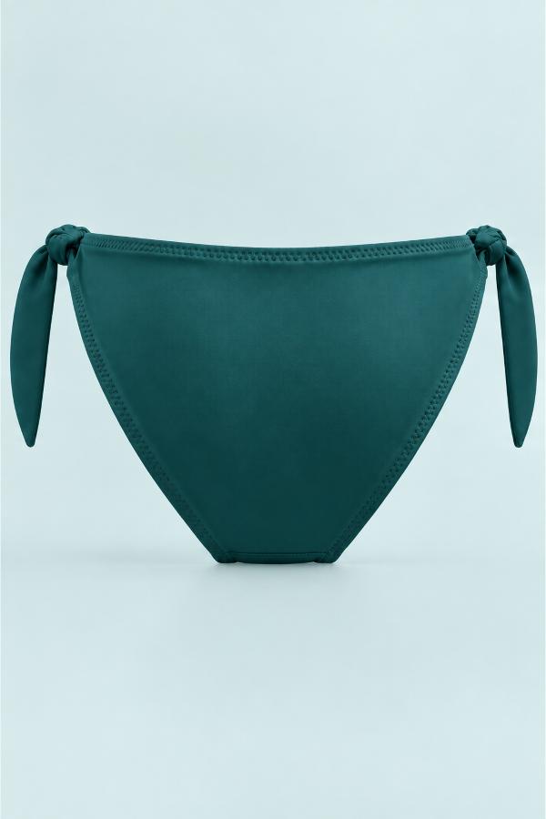 StarinciPetrol Yeşili Yan Bağlamalı Bikini Altı