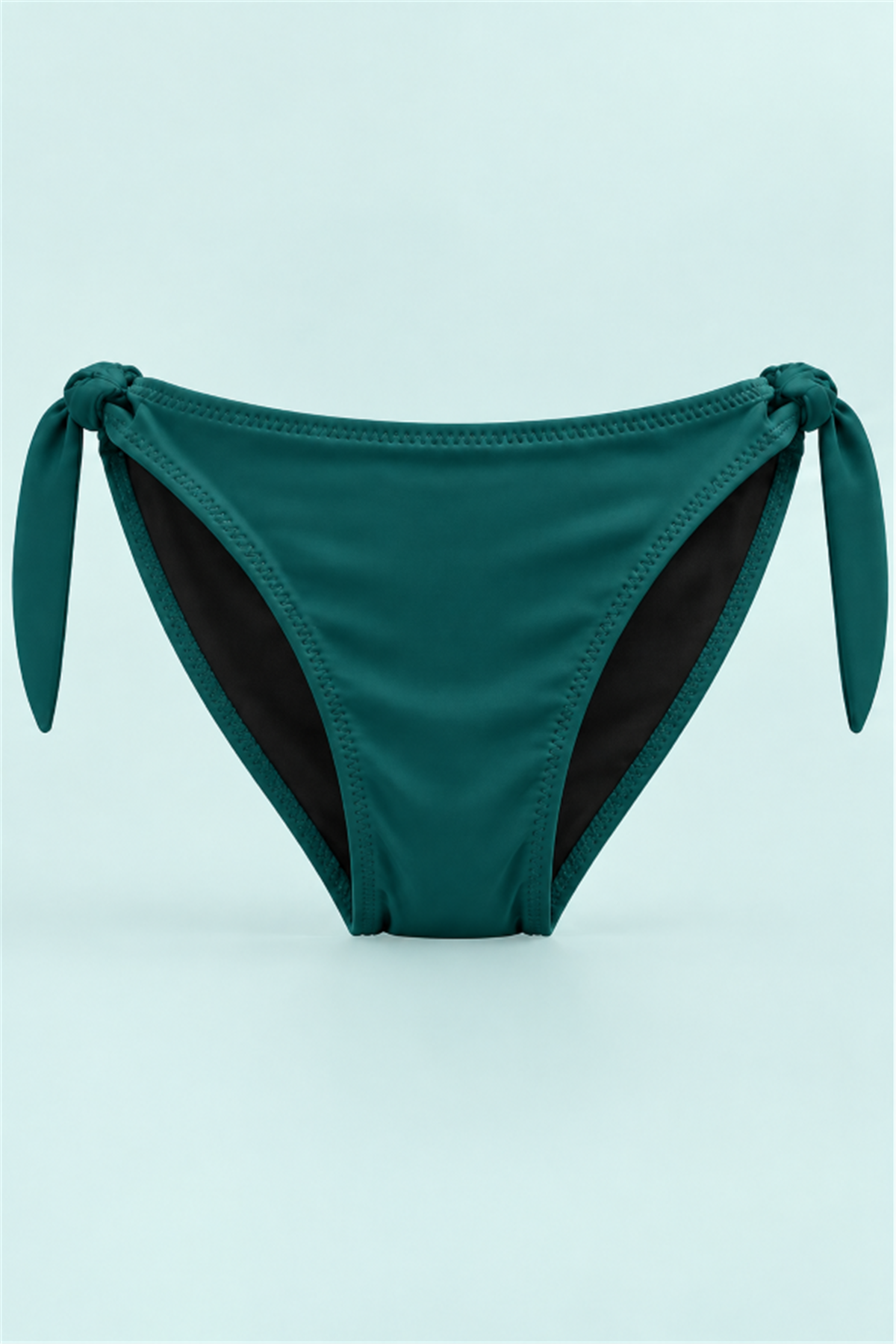 StarinciPetrol Yeşili Yan Bağlamalı Bikini Altı