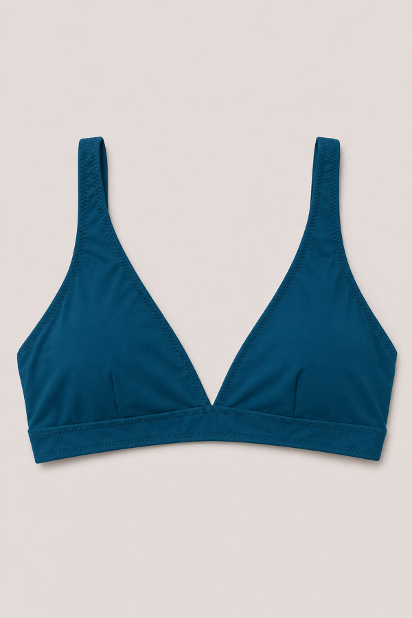 Starinci MayoPetrol Mavisi Bralet Bikini Üstü Ayarlanabilir Askılı