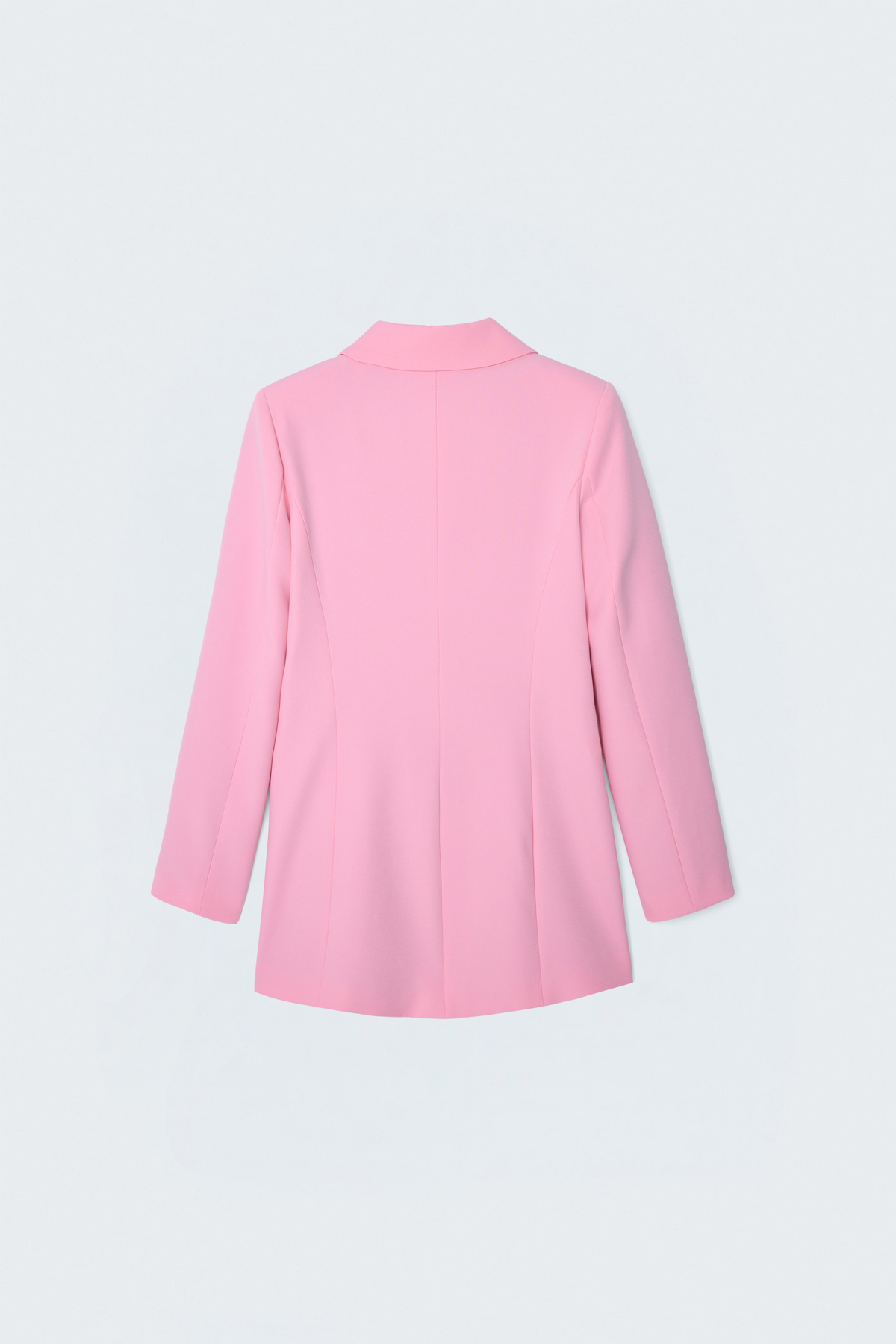 StarinciAçık Pembe Tek Düğmeli Slim Fit Kadın Blazer Ceket