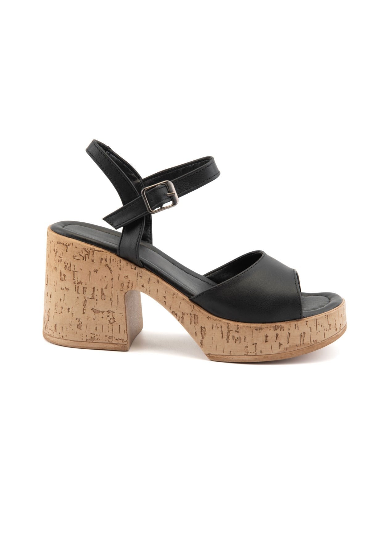 Celine Siyah Dolgu Topuk Ayakkabı 