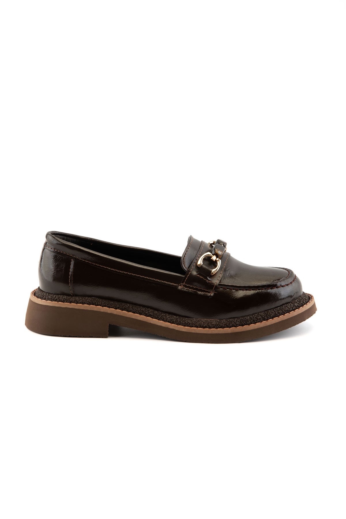 Lorienne Kahve Kadın Loafer 