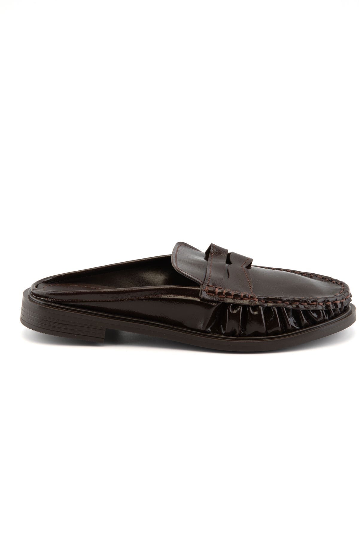Mireva Kahve Kadın Loafer Terlik