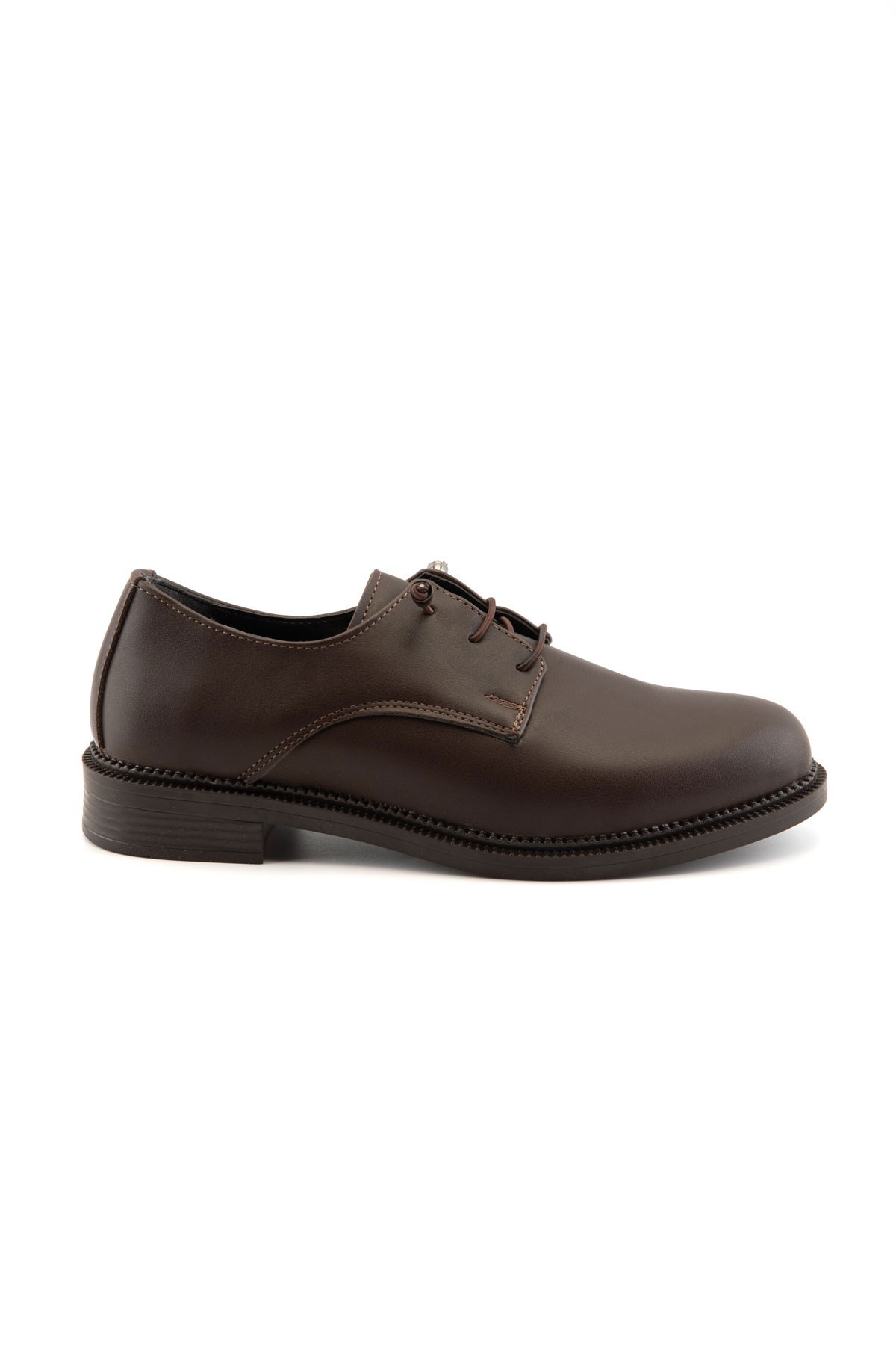 Raven Kahve Kadın Loafer 