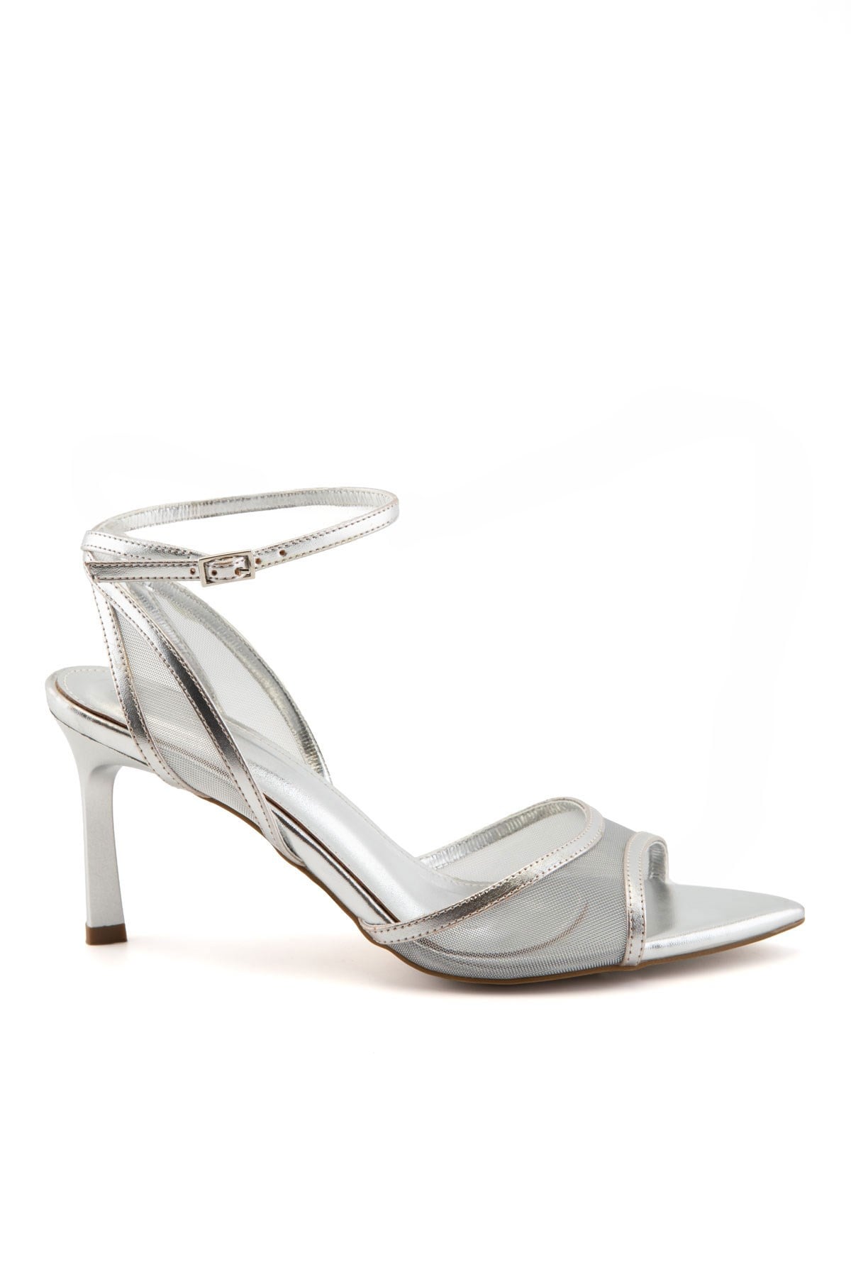 Riva Gümüş Kadın Stiletto 