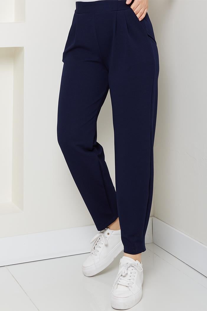 Elenor Cepli Havuç Pantolon 1584 - Lacivert