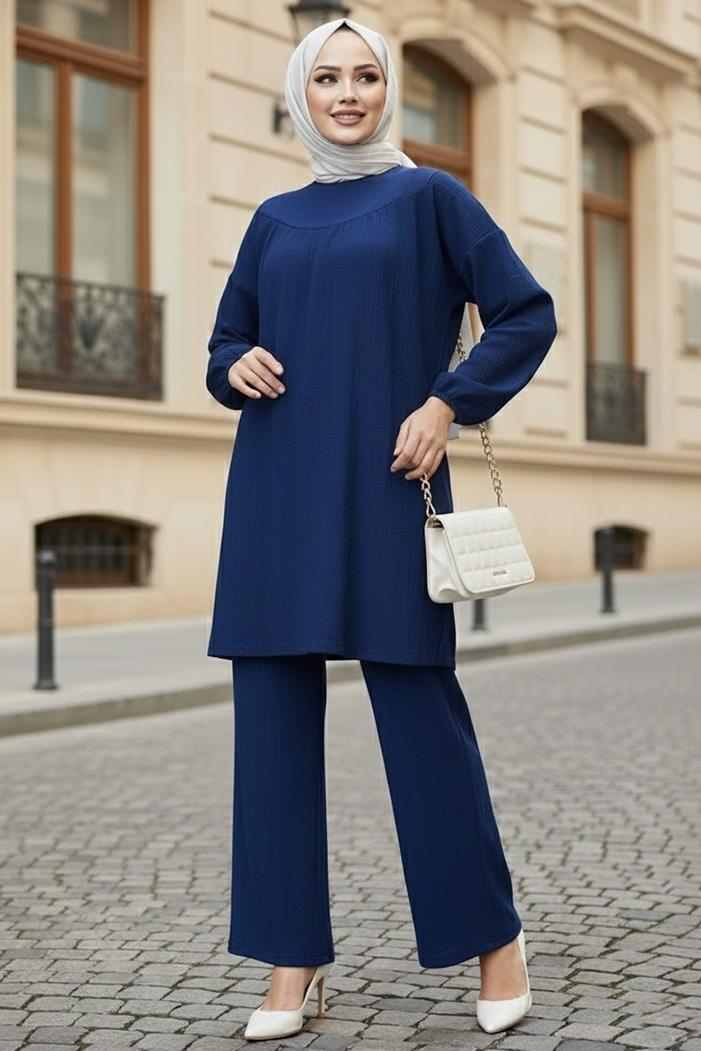 Tunik Pantolon İkili Takım 1606 - Lacivert