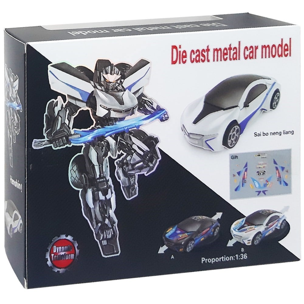 Can Oyuncak Metal Trasformers Araba FB113-Kumandasız Arabalar
