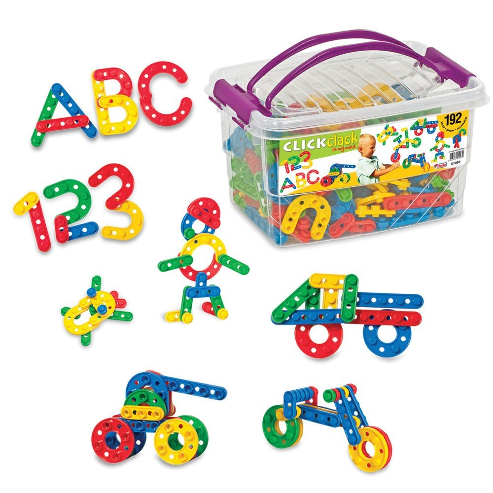 Click Clack Box 192 Parça 01903-Lego Oyuncak