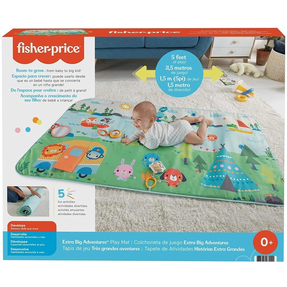 Fisher-Price Büyük Maceralar Dev Oyun Halısı PGXR53-Oyun Halısı