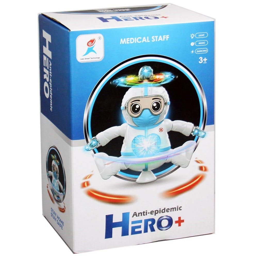 Işıklı Pilli Medical Robot M99444-9-Oyuncak Robotlar