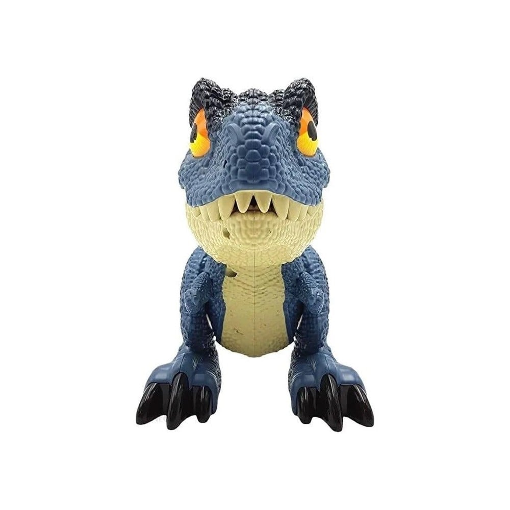 Mega Oyuncak Uzaktan Kumandalı Pilli Buhar Üfleyen Dinazor Velociraptor-Hayvan Figüleri