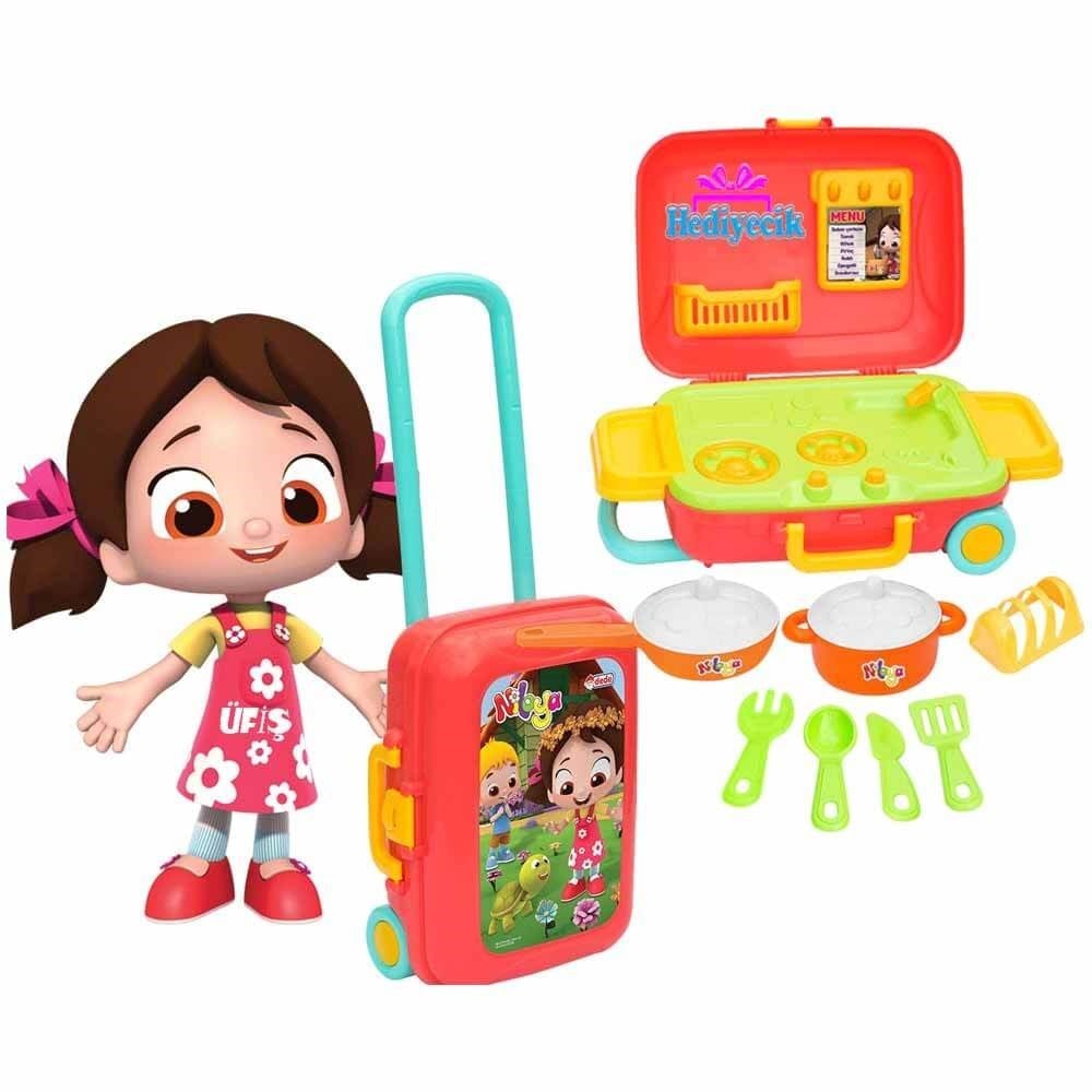 Niloya Mutfak Set Bavulum 03724-Kız Oyun Setleri