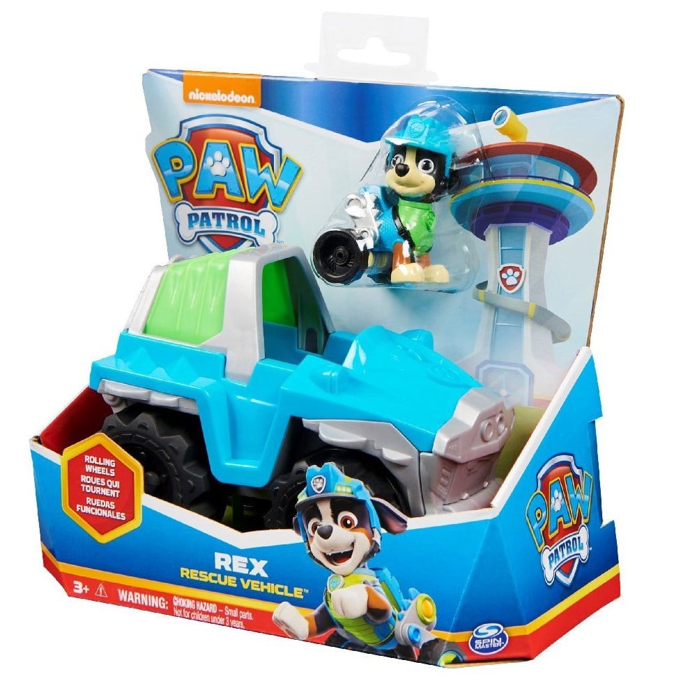 Paw Patrol Basic Vehicle Rex 6063452-Kumandasız Arabalar