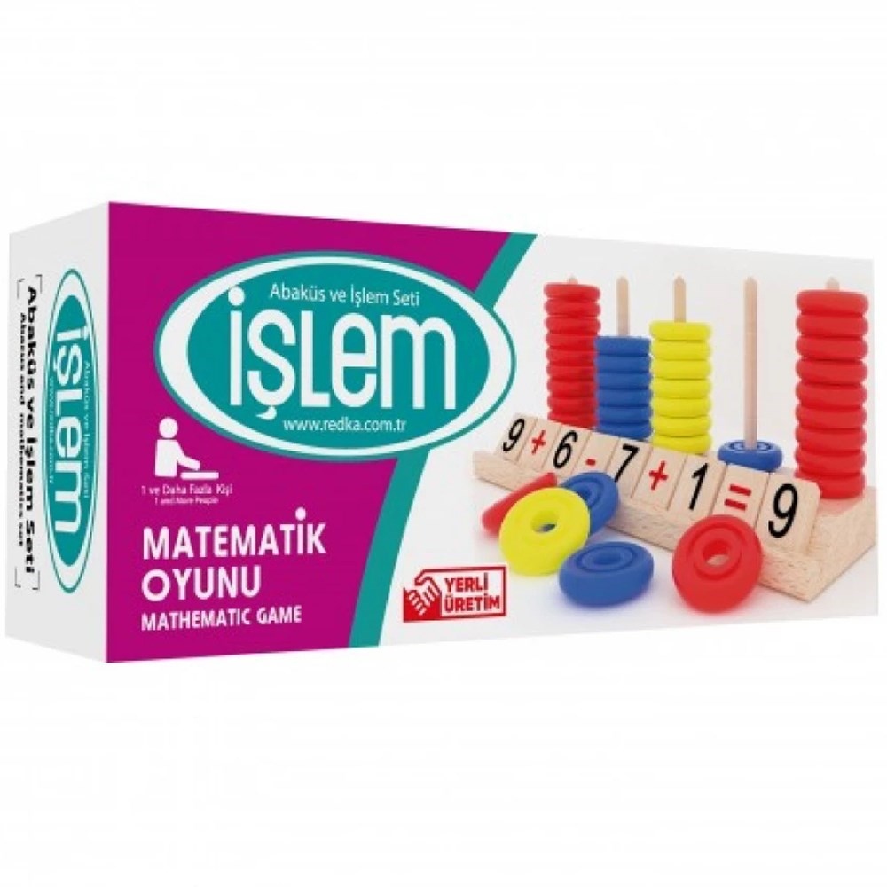 Redka Matematik İşlem Oyunu RD5206-Çocuk Kutu Oyunları